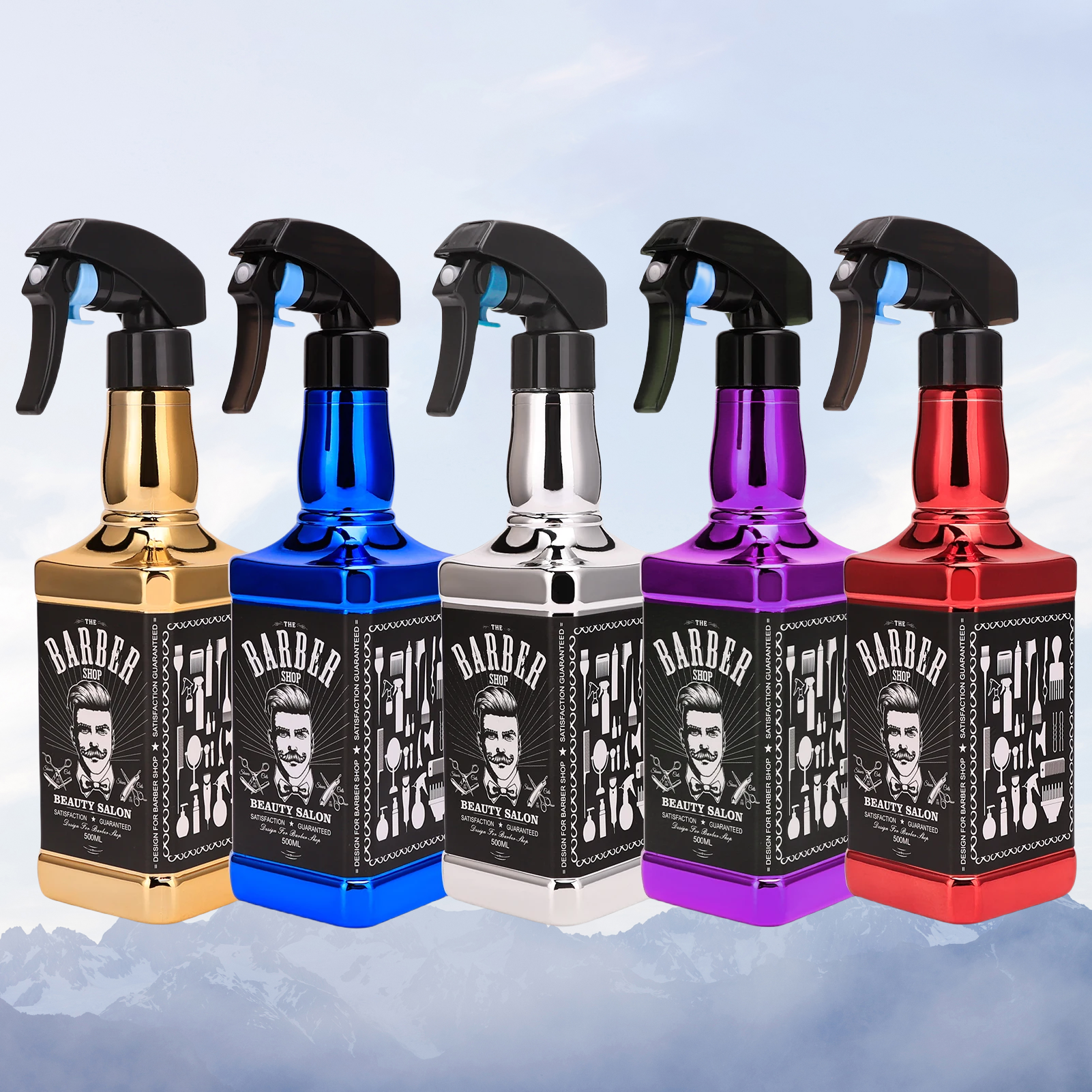 Water Bottle Blank - Professional Salon Barber Spray Bottle Refillable
