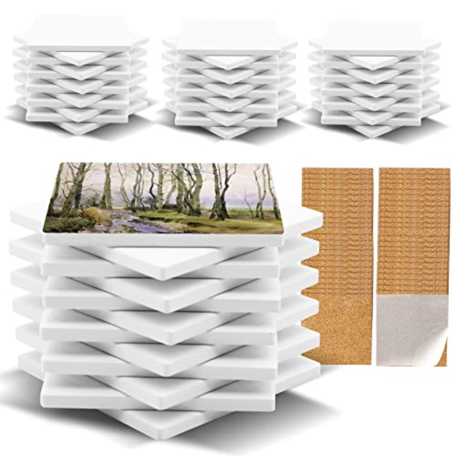 48 Pack Sublimation Blanks Coa - Ceramic Tile Blank 리뷰 및 가격
