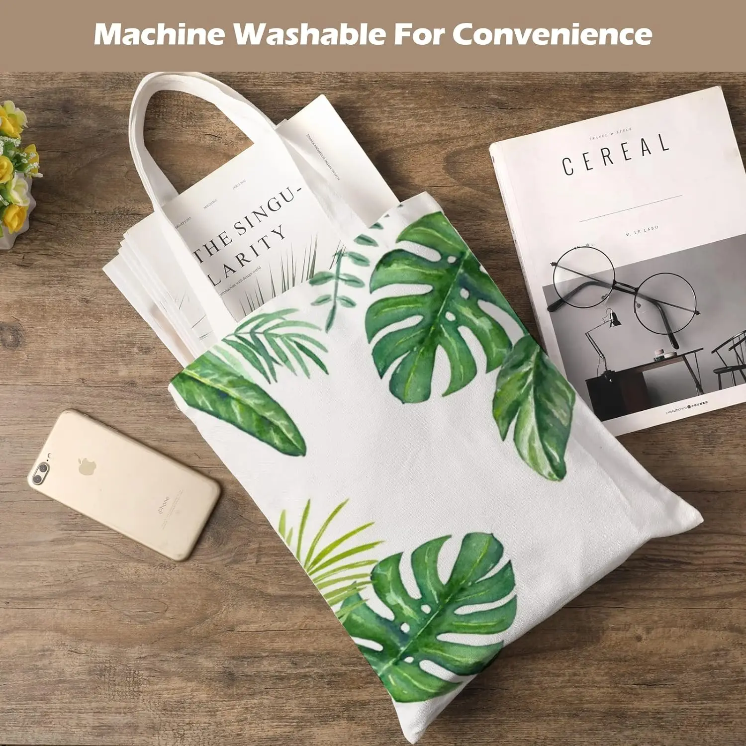 6pcs White Canvas Tote Bags, S - Tote Bag Sublimation 리뷰 및 가격