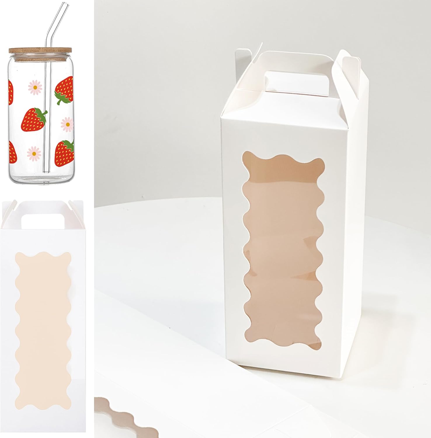 25 Pack Tumbler Gift Boxes wit - Tumbler 20Oz White 리뷰 및 가격