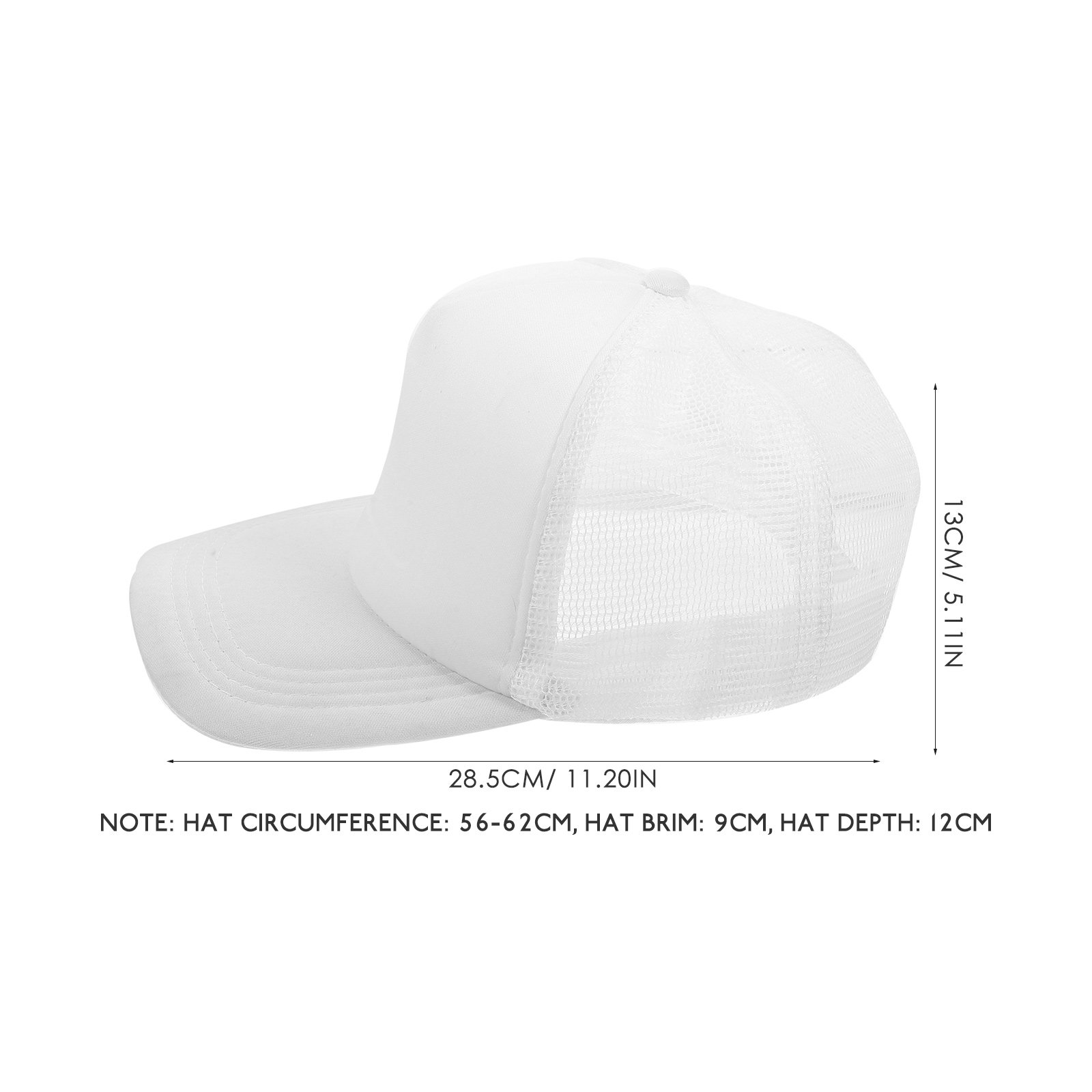10Pcs Blank Baseball Caps Mesh - Hat Sublimation Blank 리뷰 및 가격