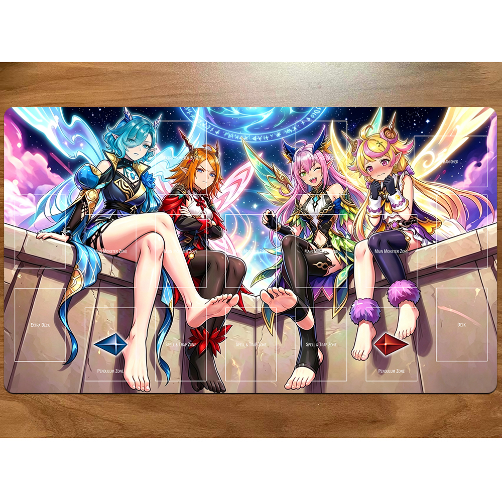 Yu-Gi-Oh Playmat Elfnote Regin - Door Mat Blank 리뷰 및 가격