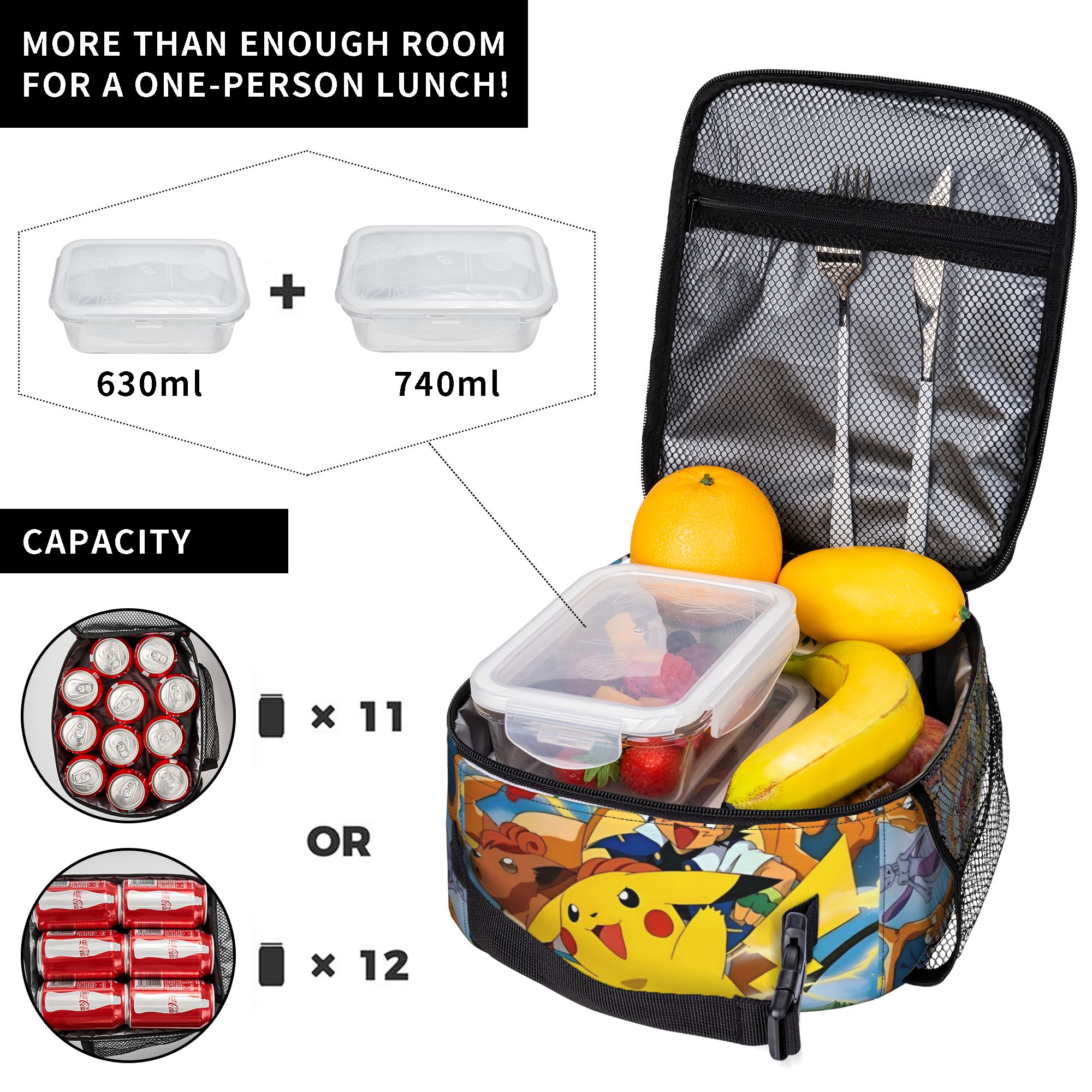 Cute Cartoon Manga Poke-Mon In - Tote Bag Sublimation 리뷰 및 가격