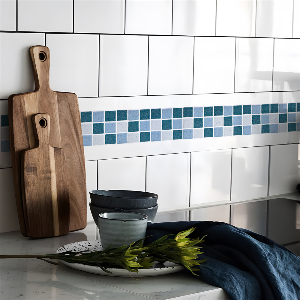 Blue Mosaic Self-Adhesive Base - Ceramic Tile Blank 리뷰 및 가격