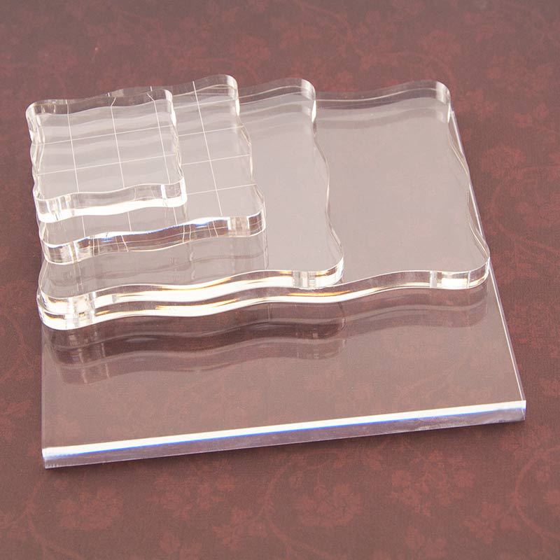 Clear Acrylic Stamp Block Use  - Photo Acrylic Block 리뷰 및 가격