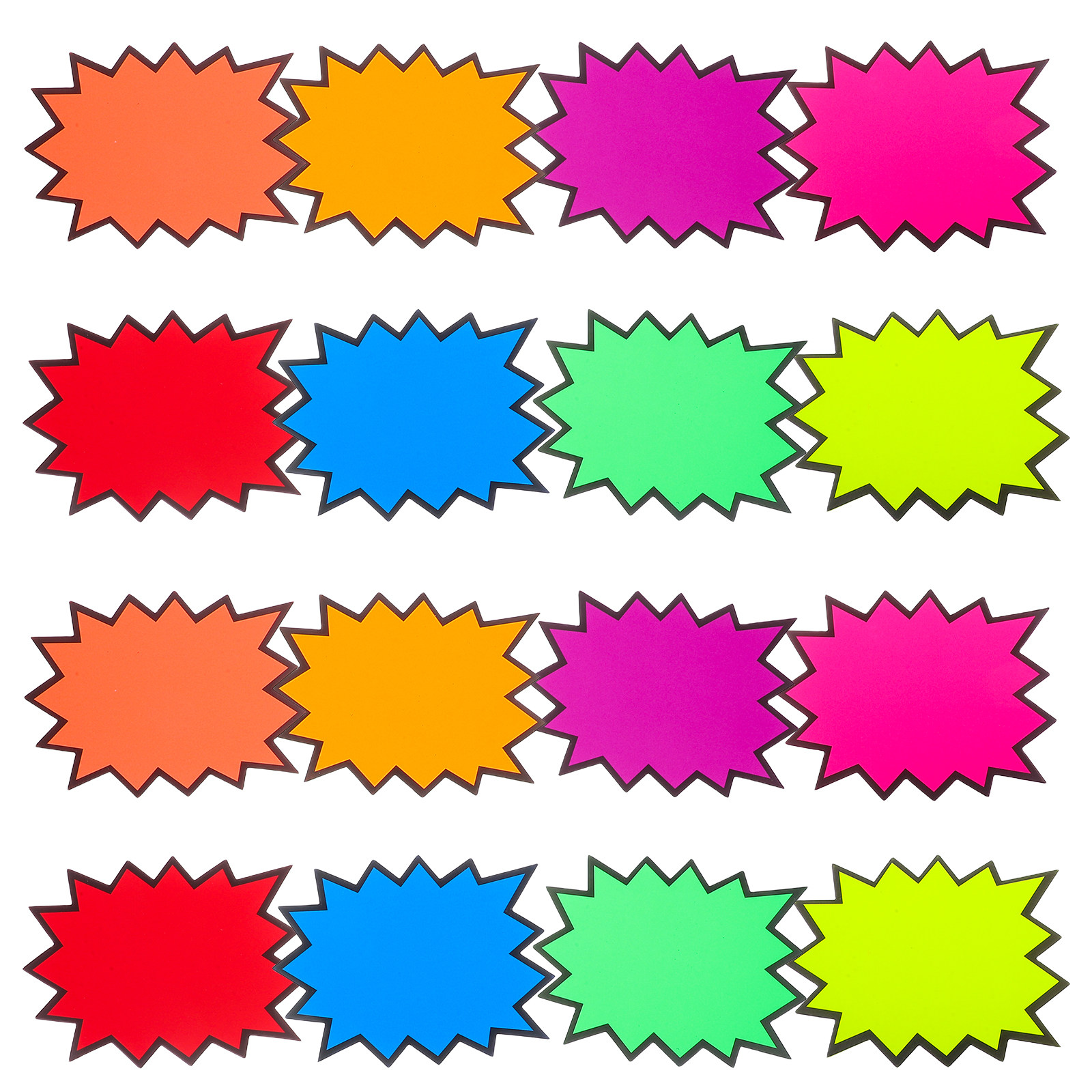 80Pcs Vibrant 8-Color Fluoresc - Yard Sign Blank 리뷰 및 가격