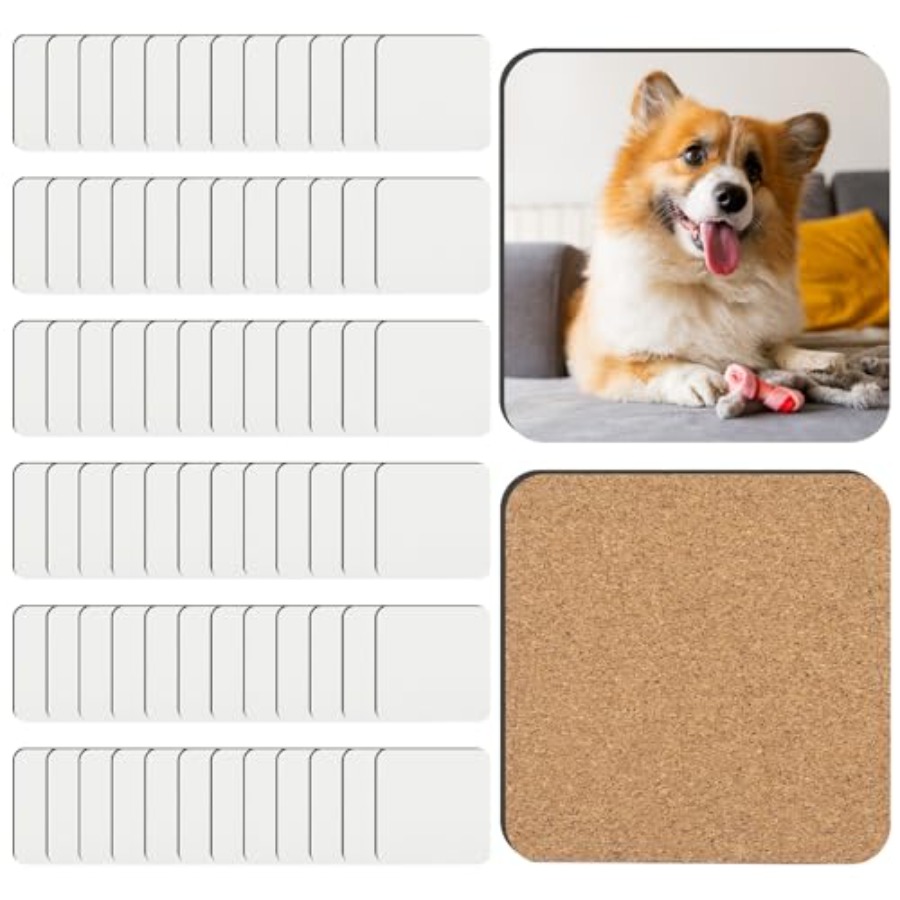 PCS Sublimation Coasters Blank - Coaster Sublimation Blank 리뷰 및 가격
