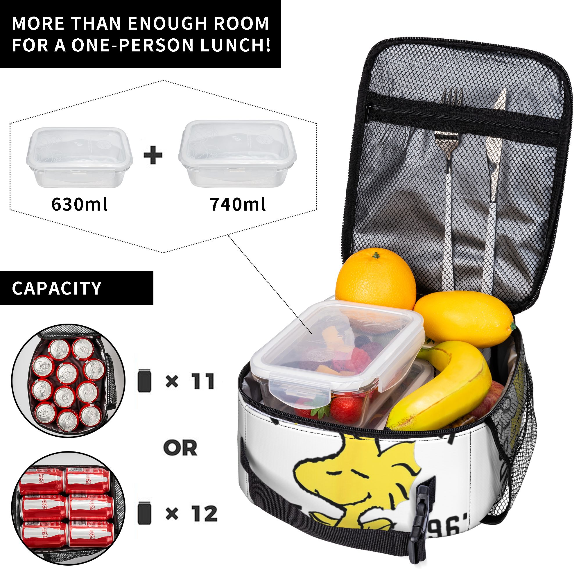Peanuts Woodstock Snoopy Insul - Tote Bag Sublimation 리뷰 및 가격