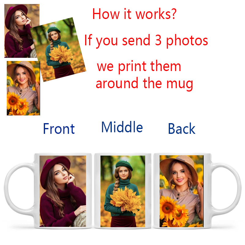 Personalized Your Photo Mug, C - Sublimation Mug White 리뷰 및 가격