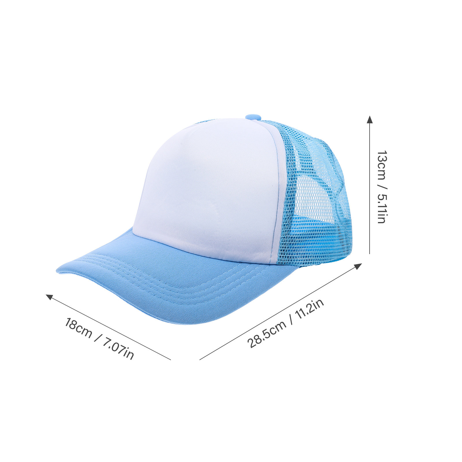 10Pcs Mesh Baseball Hat Blank  - Hat Sublimation Blank 리뷰 및 가격