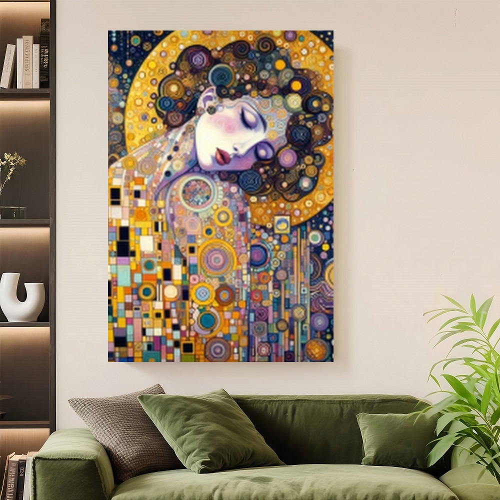 Framed S Gustav Klimt Inspired - Canvas Wrap Ready 리뷰 및 가격