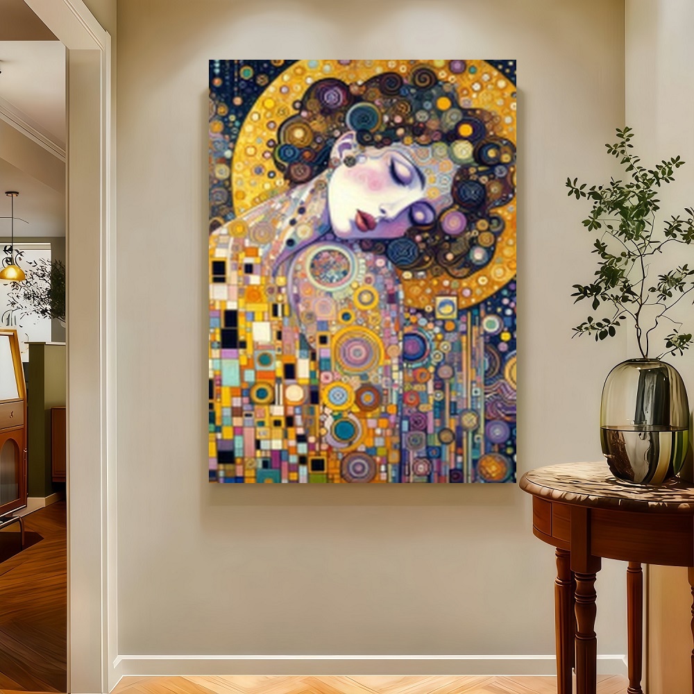 Framed S Gustav Klimt Inspired - Canvas Wrap Ready 리뷰 및 가격