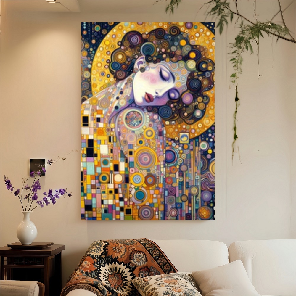 Framed S Gustav Klimt Inspired - Canvas Wrap Ready 리뷰 및 가격
