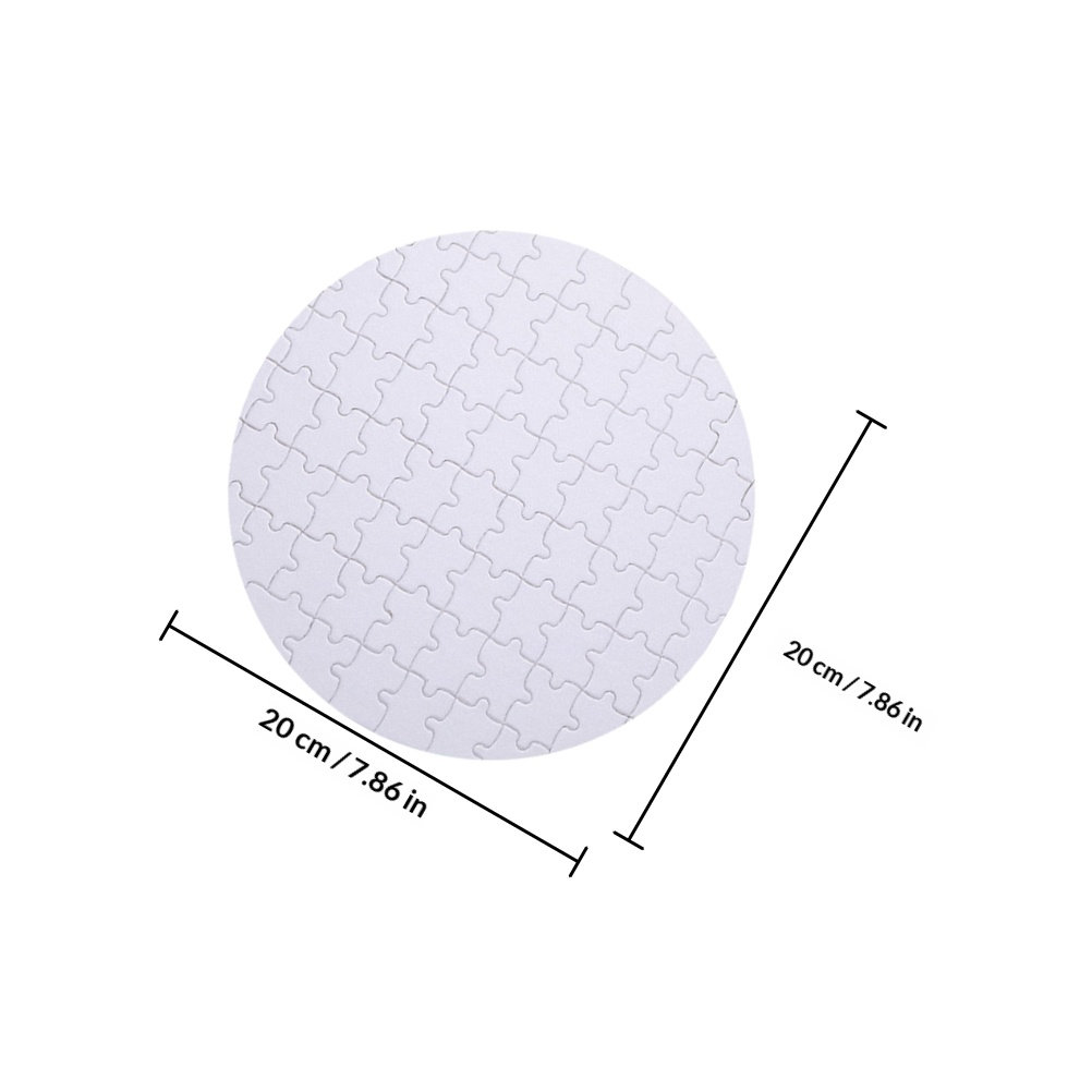 4Pcs Heat Transfer Sublimation - Puzzle Blank White 리뷰 및 가격