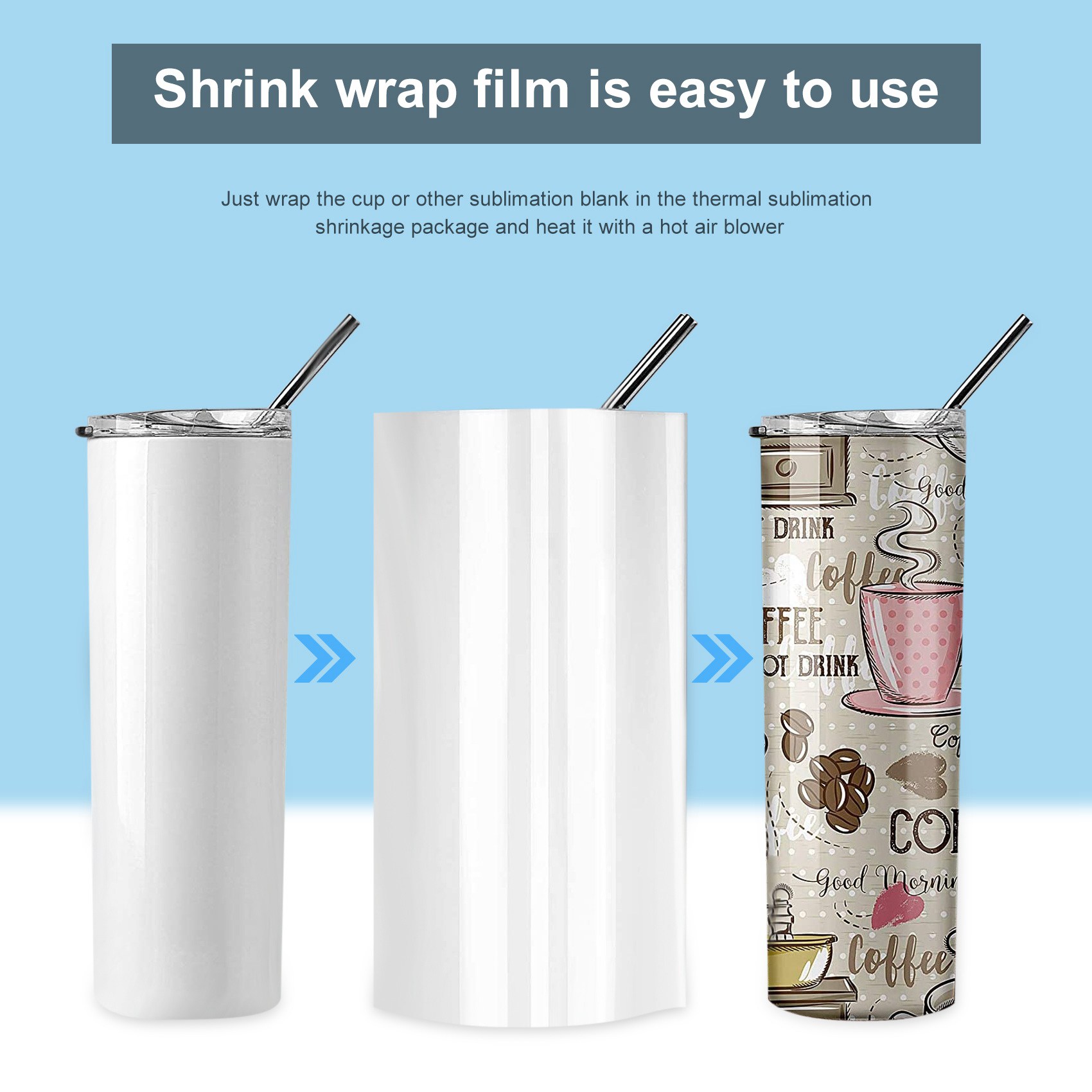 AEE3-30Pcs Sublimation Shrink  - Sublimation Mug White 리뷰 및 가격
