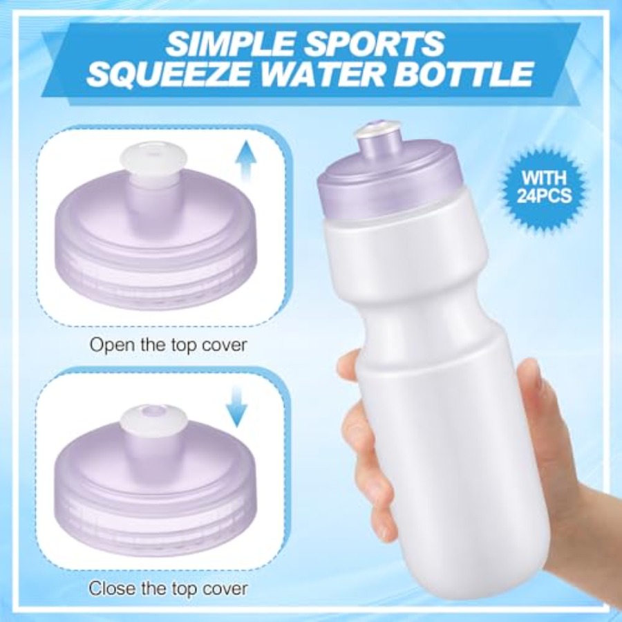 24 Pcs Sports Water Bottles Bu - Water Bottle Blank 리뷰 및 가격