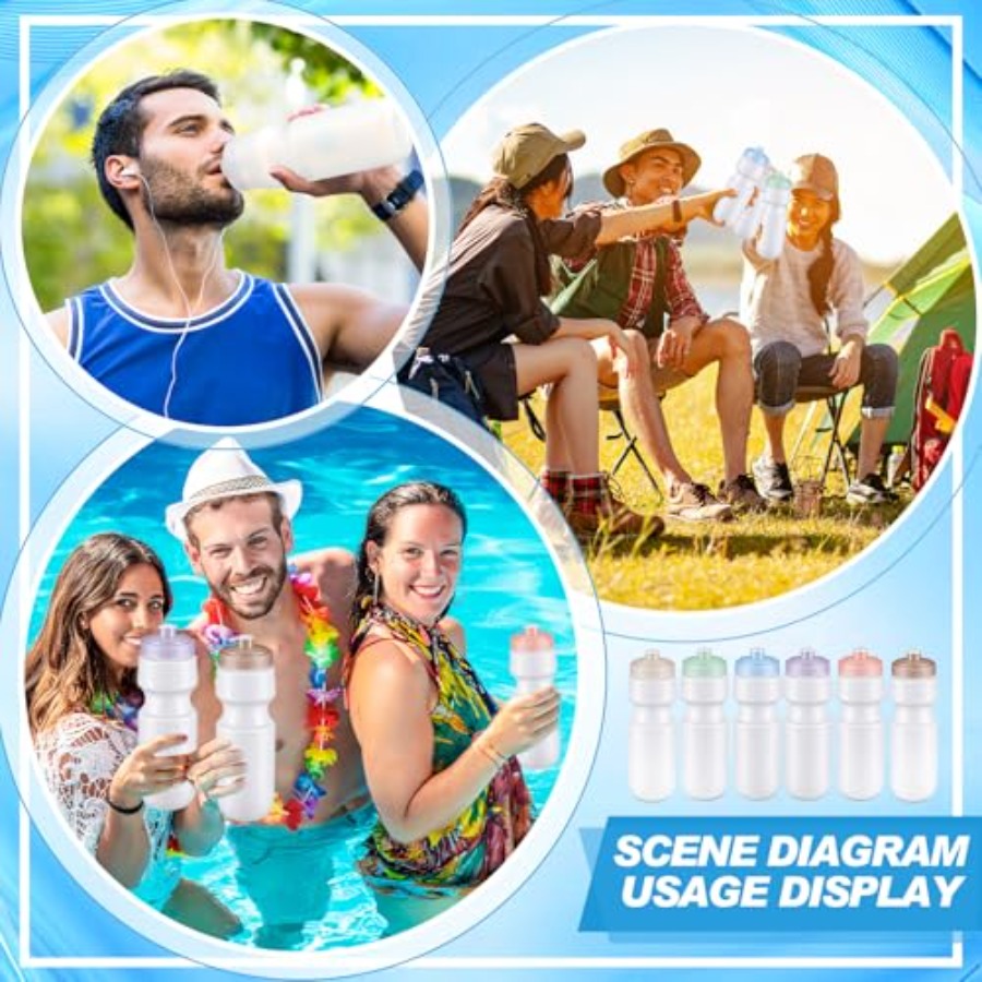 24 Pcs Sports Water Bottles Bu - Water Bottle Blank 리뷰 및 가격