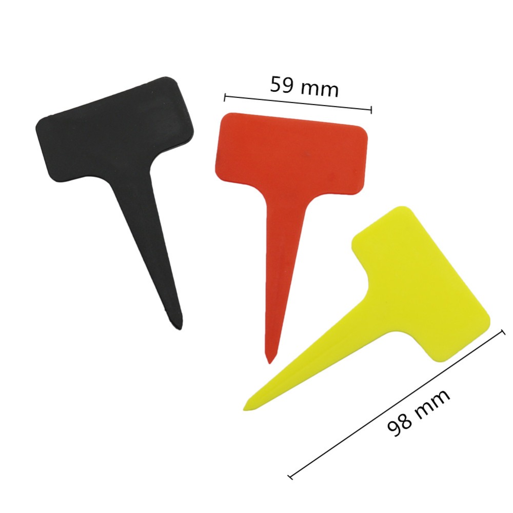 DIY Plastic T-Type Plant Label - Yard Sign Blank 리뷰 및 가격