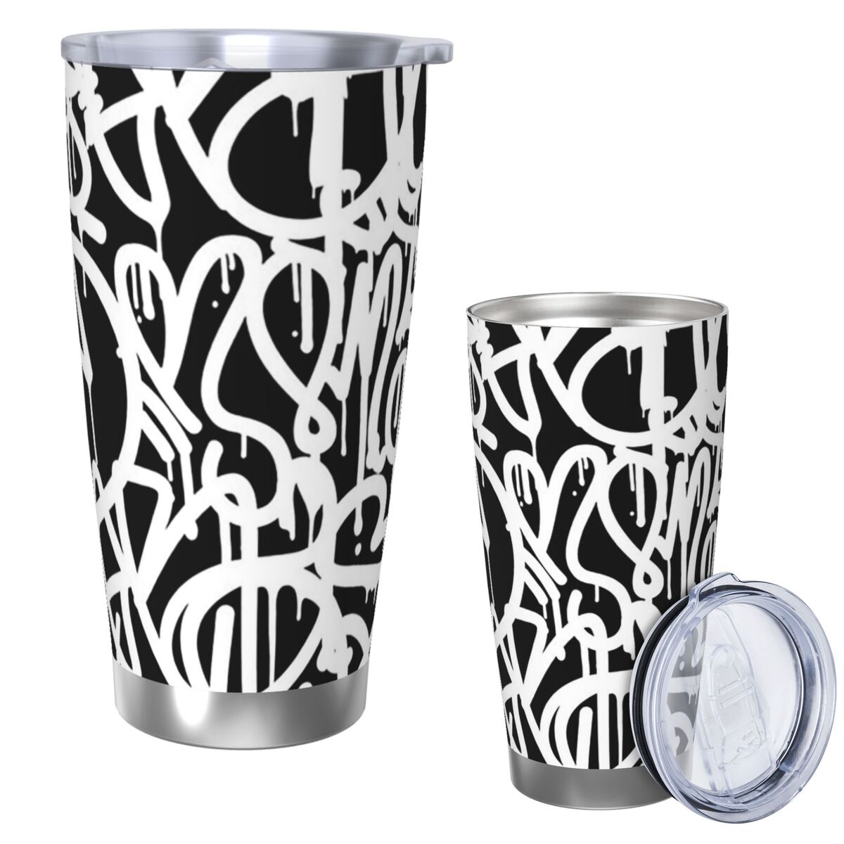 1pc Stainless Steel Water Bott - Tumbler 20Oz White 리뷰 및 가격