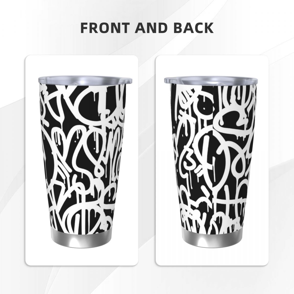 1pc Stainless Steel Water Bott - Tumbler 20Oz White 리뷰 및 가격
