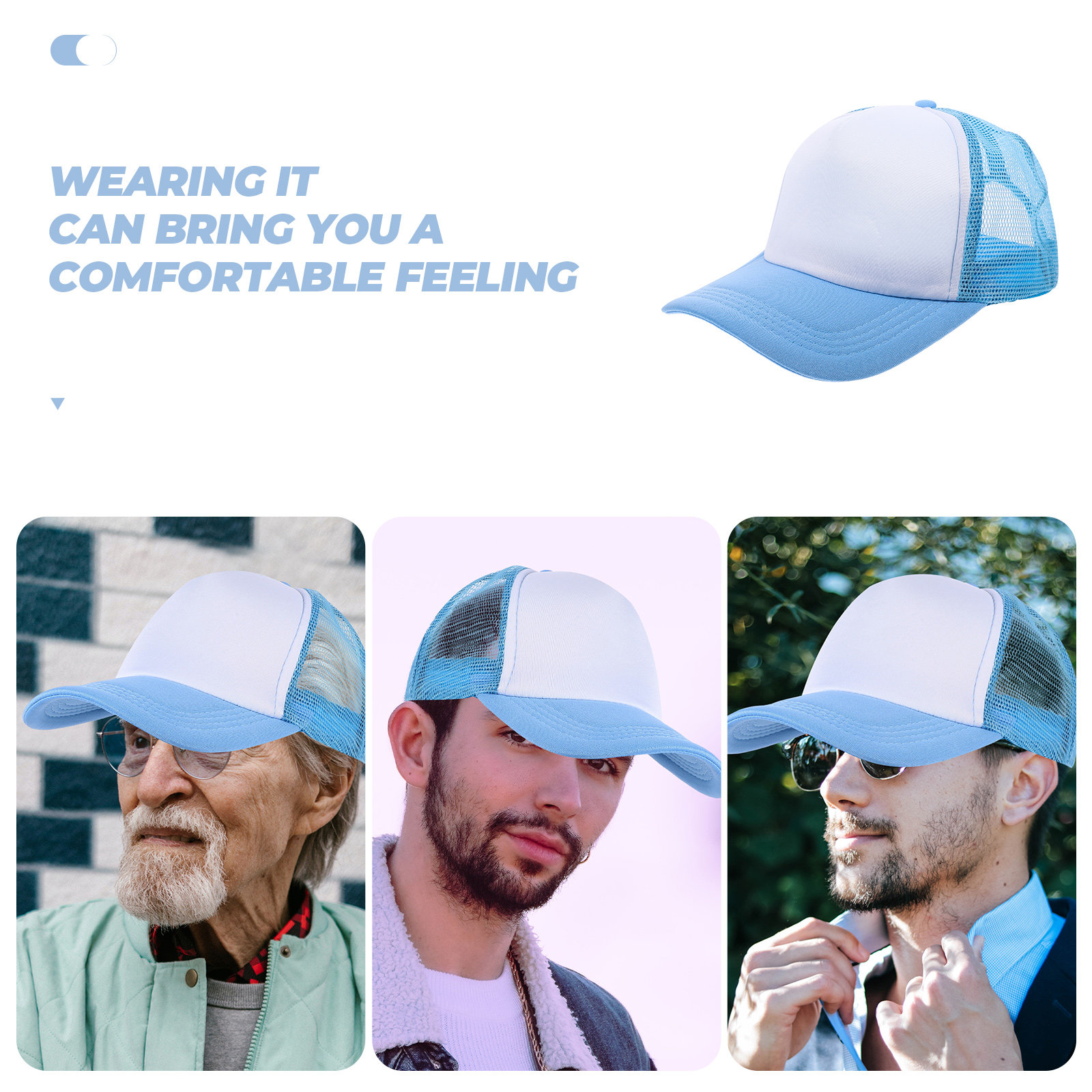 10Pcs Blank Baseball Hats Mesh - Hat Sublimation Blank 리뷰 및 가격
