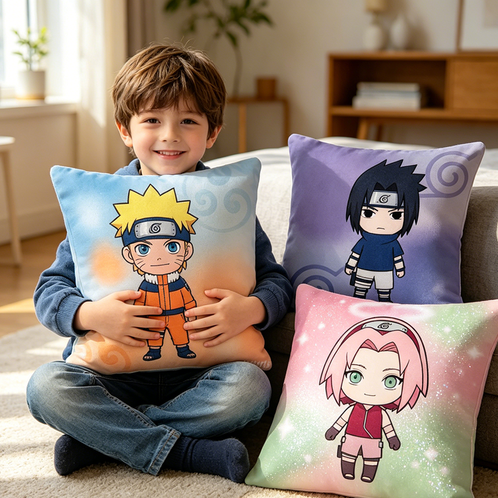 Uzumaki Naruto Fashion Decor T - Pillow Cover Sublimation 리뷰 및 가격