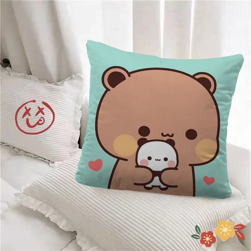 Anime Pillow Bubu Dudu Decorat - Pillow Cover Sublimation 리뷰 및 가격