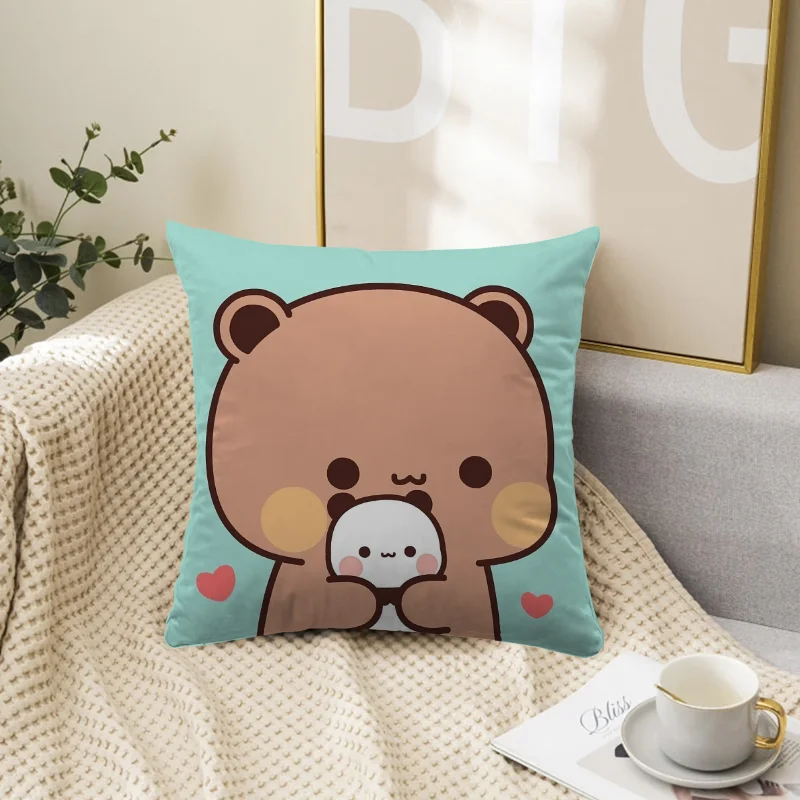 Anime Pillow Bubu Dudu Decorat - Pillow Cover Sublimation 리뷰 및 가격