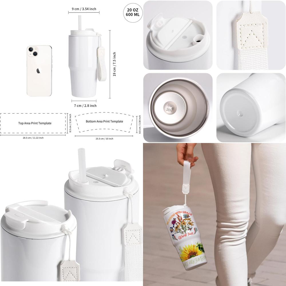 20 oz White Sublimation Tumble - Tumbler 20Oz White 리뷰 및 가격