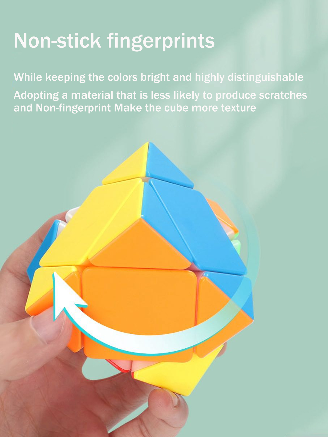 SENGSO Skewb Speed Cube Sticke - Puzzle Blank White 리뷰 및 가격