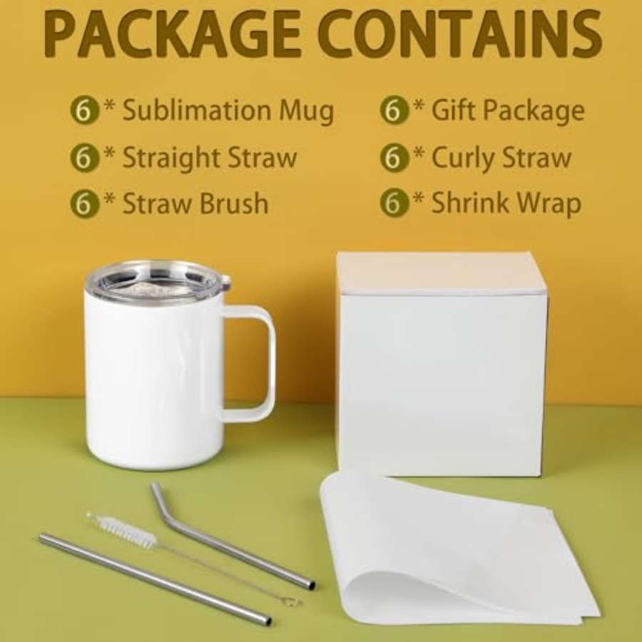 12 Oz Sublimation Coffee Mug B - Sublimation Mug White 리뷰 및 가격