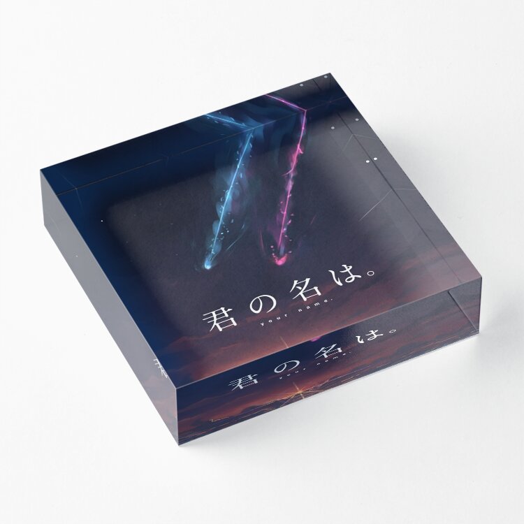 Your Name Kimi No Na Wa  Acryl - Photo Acrylic Block 리뷰 및 가격