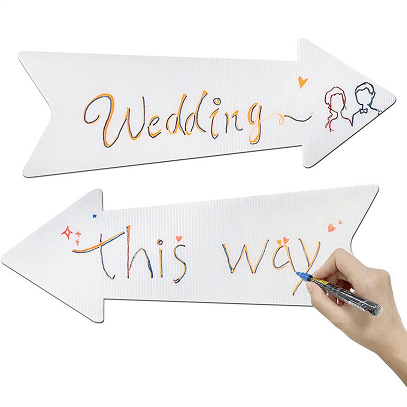 B50C Directional Arrows Signs  - Yard Sign Blank 리뷰 및 가격