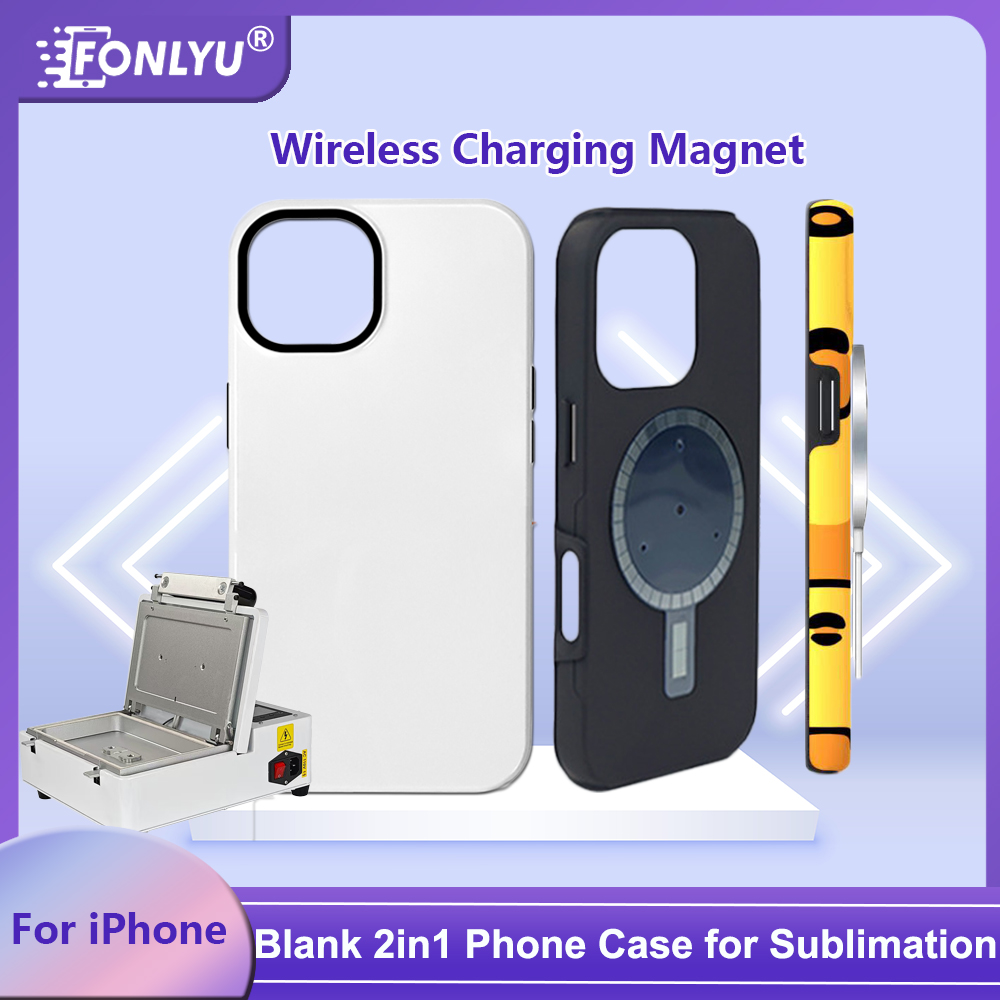 FONLYU 5PC Blank Magentic 2 in - Phone Case Blank Print 리뷰 및 가격