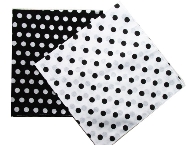 2025 New Fashion Cotton Black  - Bandana Blank White 리뷰 및 가격