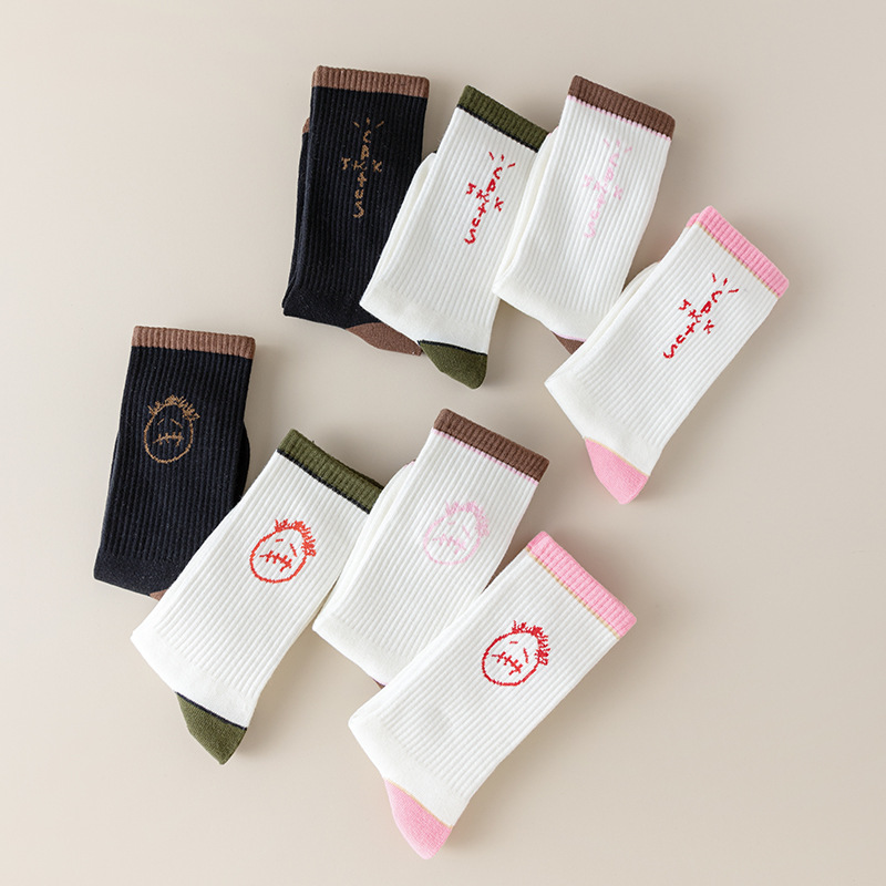 1 Pairs Men's Socks Cactus Jac - Bandana Blank White 리뷰 및 가격