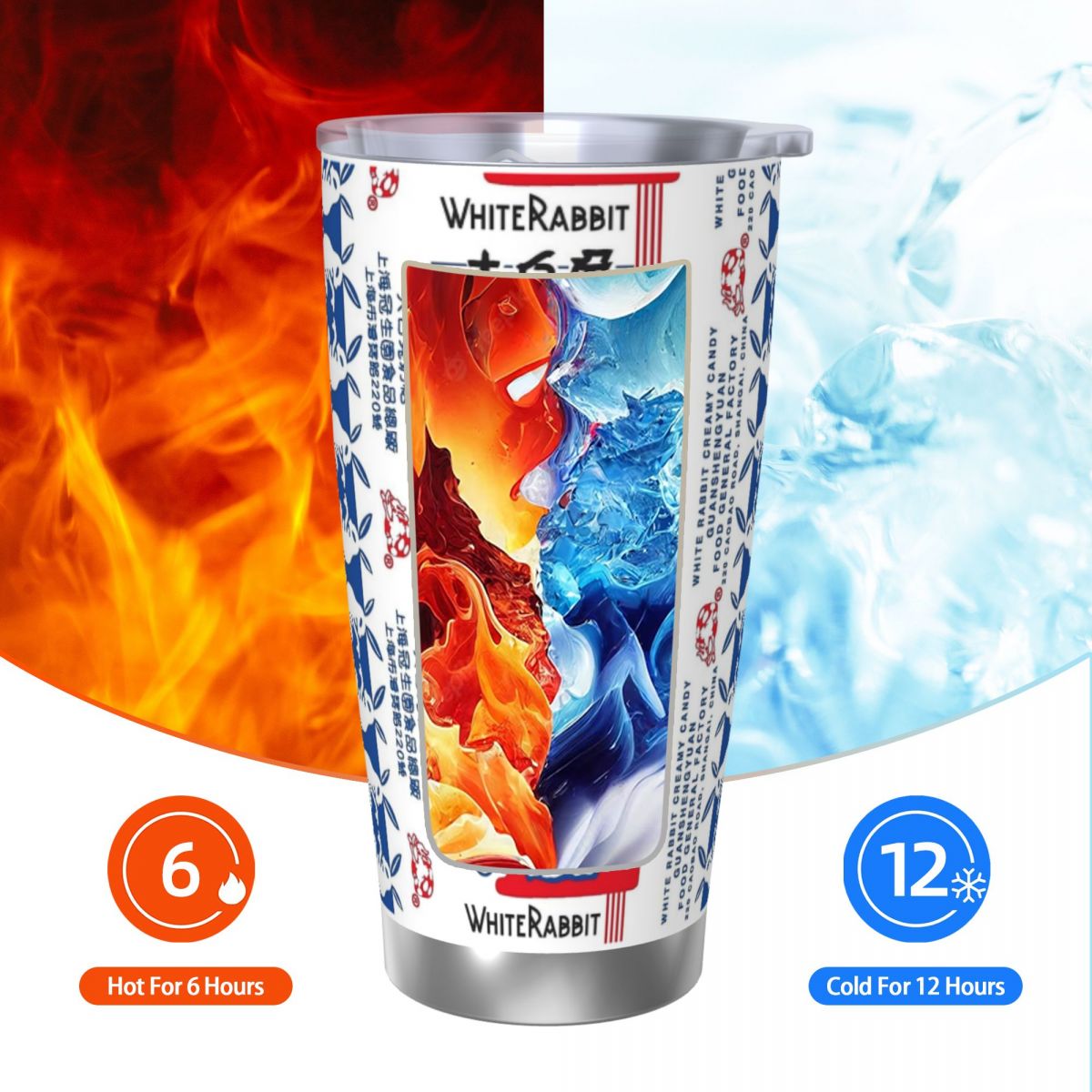 White Rabbit Candy Stainless S - Tumbler 20Oz White 리뷰 및 가격