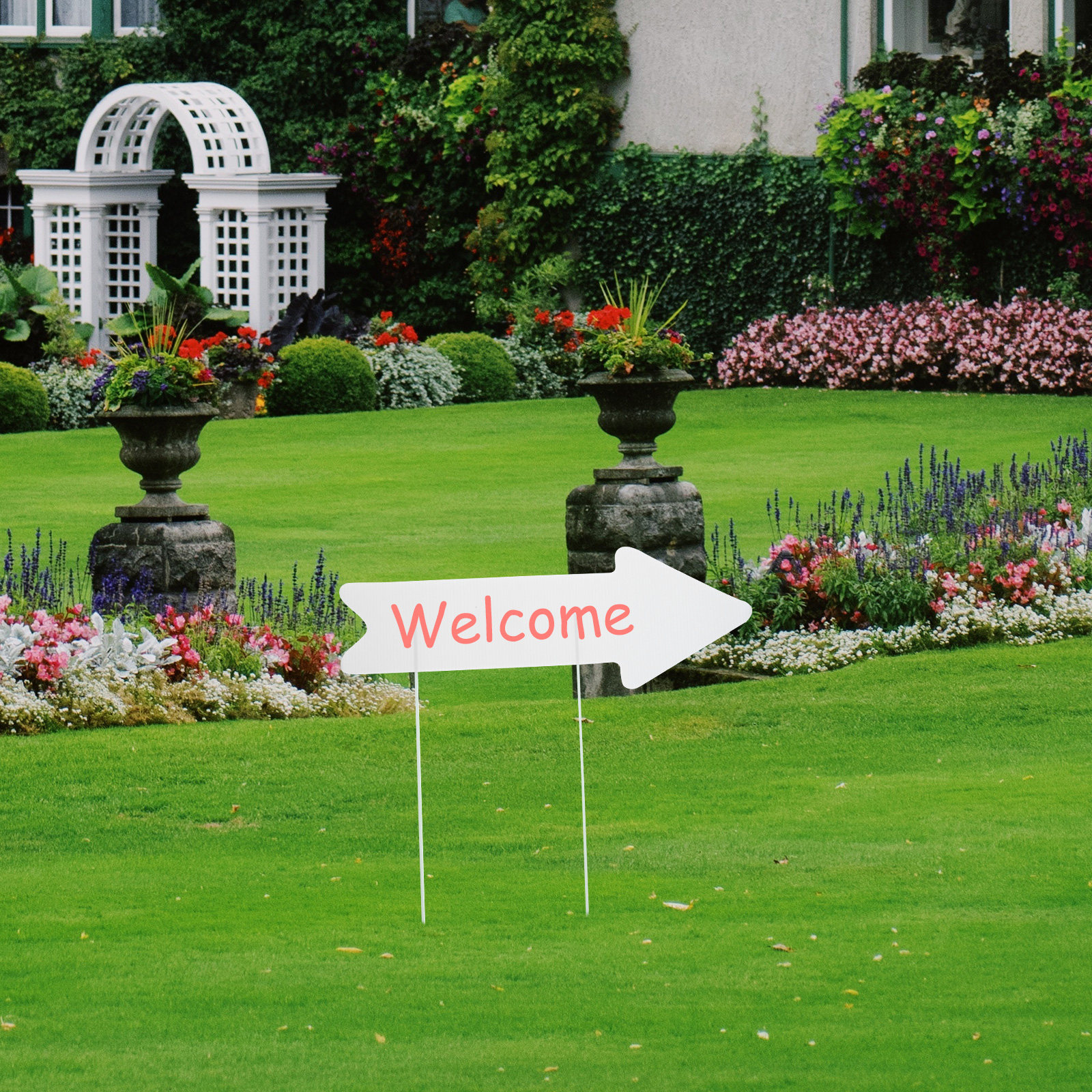 5Pcs Blank Yard Signs Plastic  - Yard Sign Blank 리뷰 및 가격