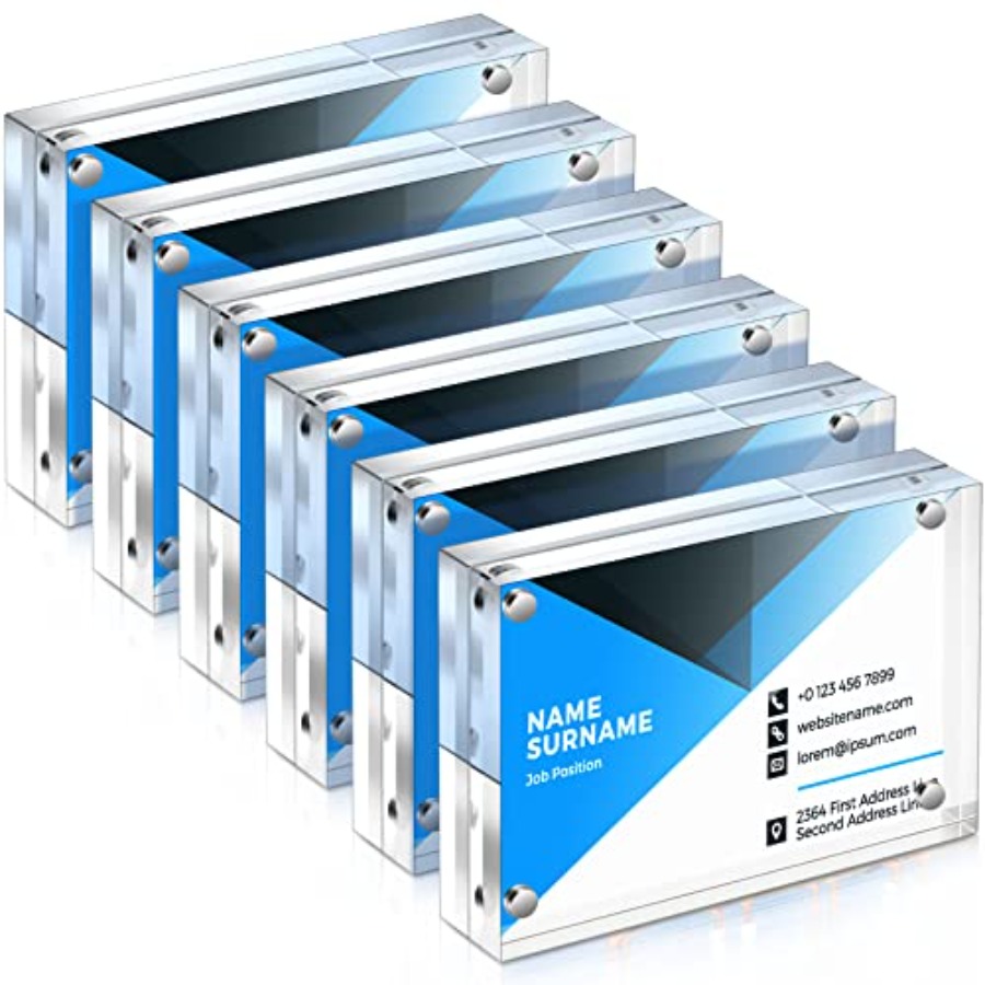 Acrylic Business Card Frame 2. - Photo Acrylic Block 리뷰 및 가격