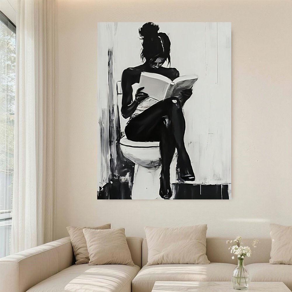 Framed 1pc Modern Abstract Wom - Canvas Wrap Ready 리뷰 및 가격