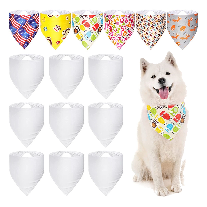 100 Pieces Sublimation Blank D - Bandana Blank White 리뷰 및 가격