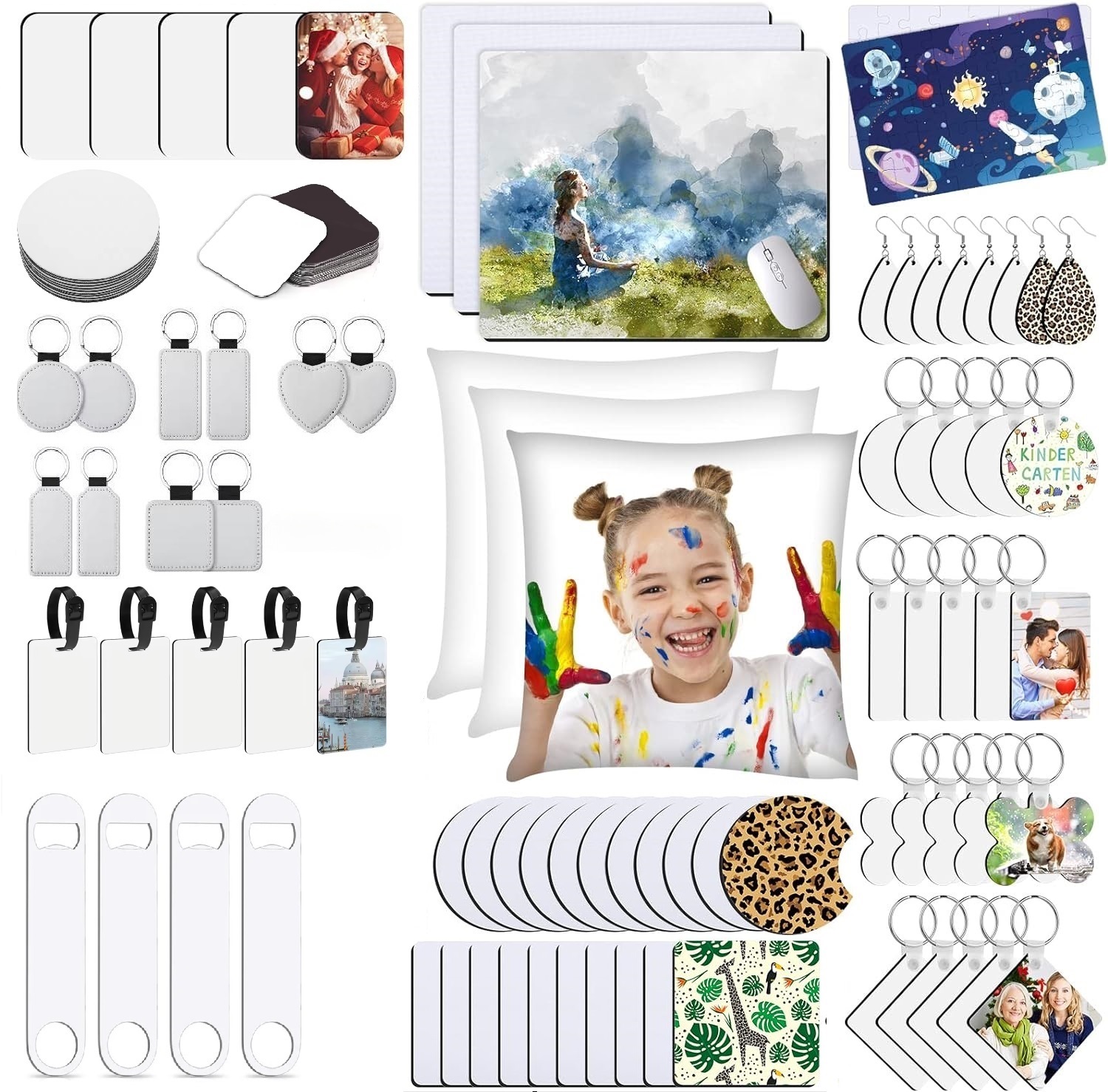 90pcs  Sublimation Blank Start - Pillow Cover Sublimation 리뷰 및 가격
