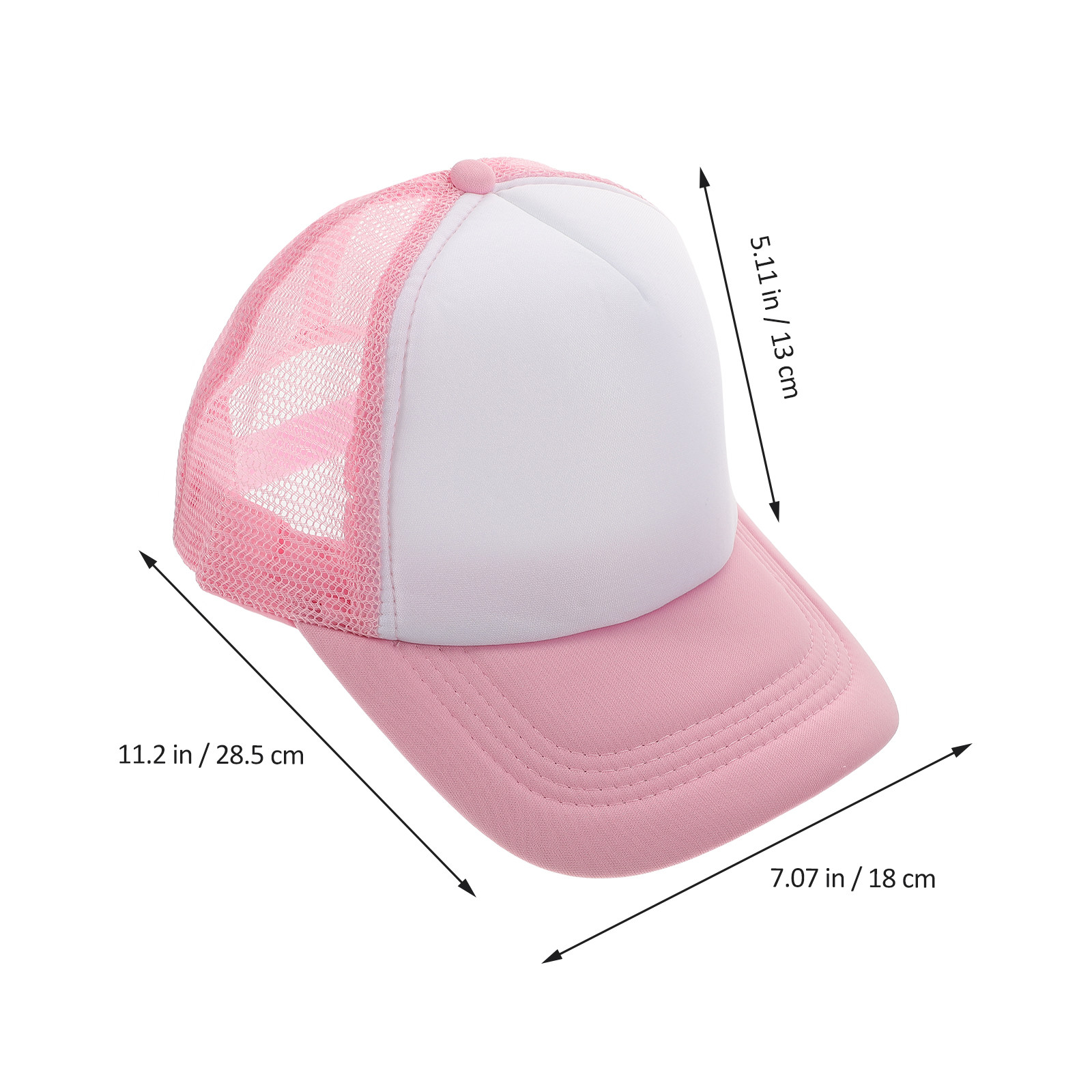 10Pcs Blank Mesh Baseball Caps - Hat Sublimation Blank 리뷰 및 가격