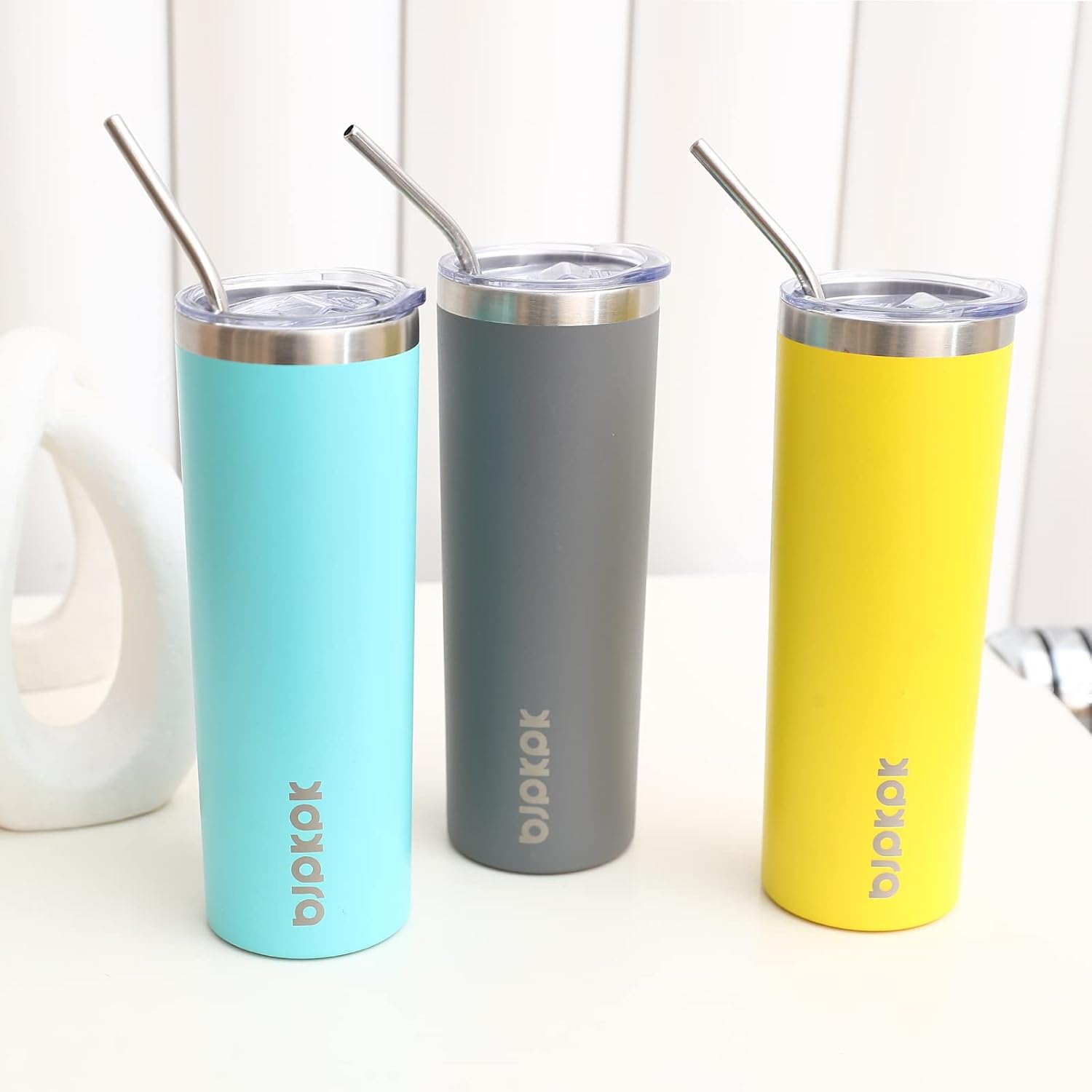 20 oz Skinny Tumbler with Lid, - Tumbler 20Oz White 리뷰 및 가격