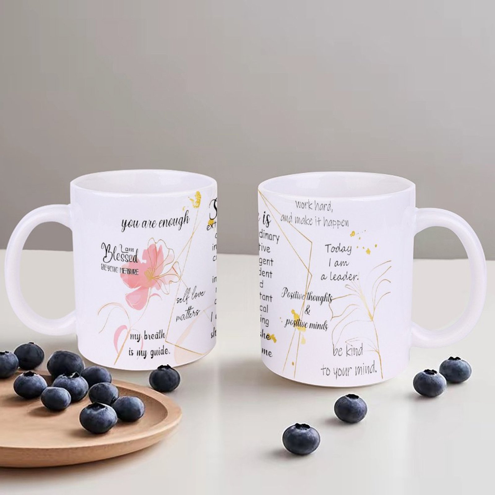 A Poster With A Quote About Sh - Sublimation Mug White 리뷰 및 가격