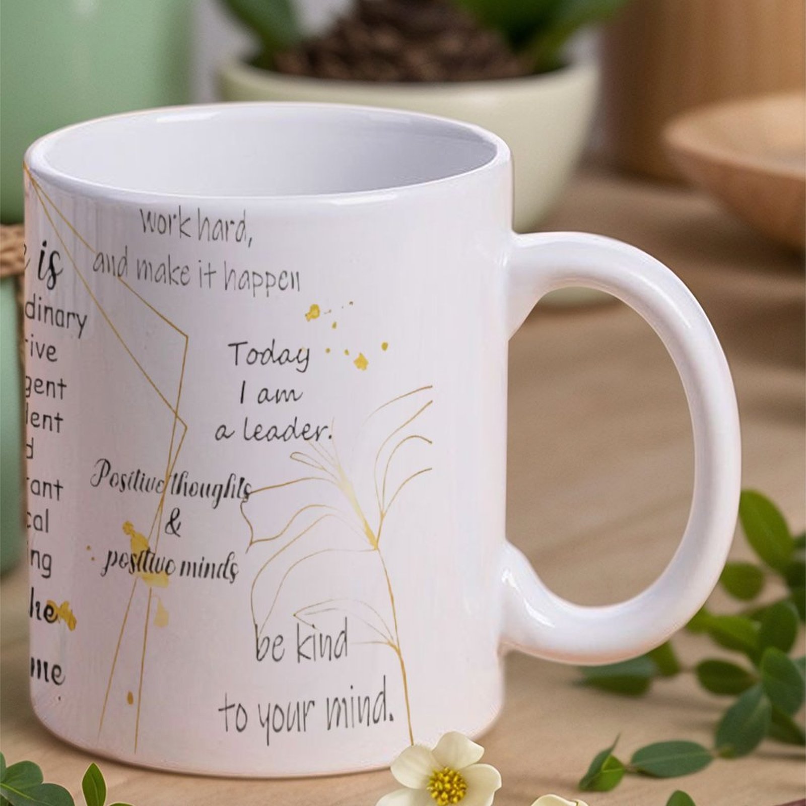 A Poster With A Quote About Sh - Sublimation Mug White 리뷰 및 가격