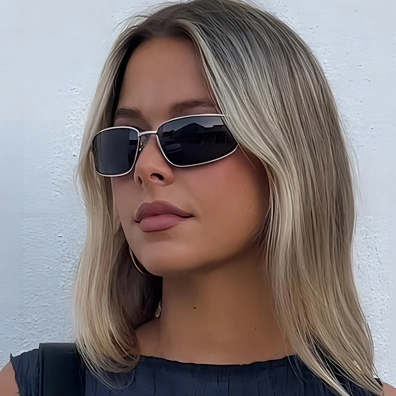 Women's y2k Sunglasses New Gla - Metal Photo Panel 리뷰 및 가격