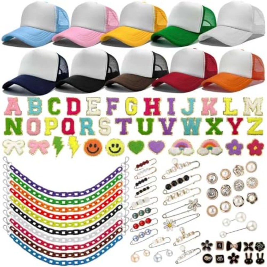 10 Pack Blank Trucker Hats DIY - Hat Sublimation Blank 리뷰 및 가격