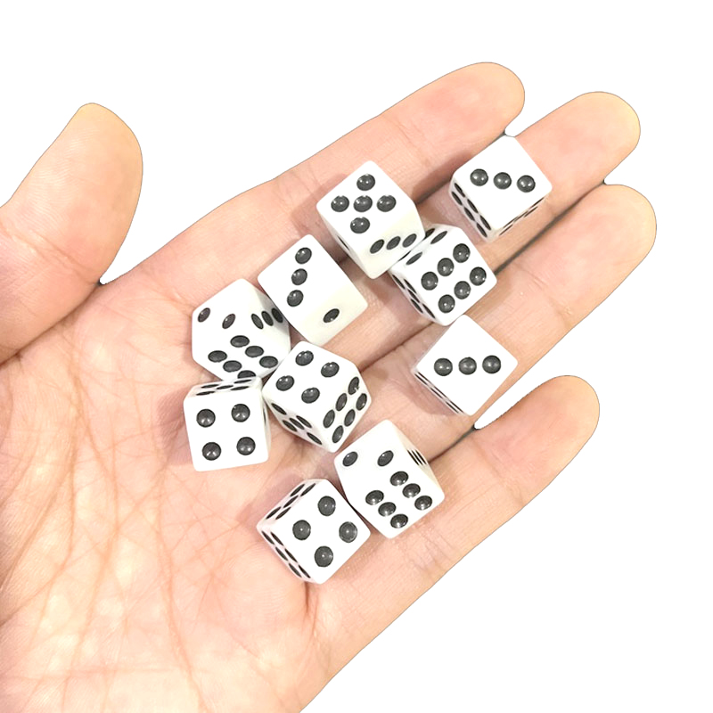 Wholesale 1000pcs Dots Dice 10 - Puzzle Blank White 리뷰 및 가격