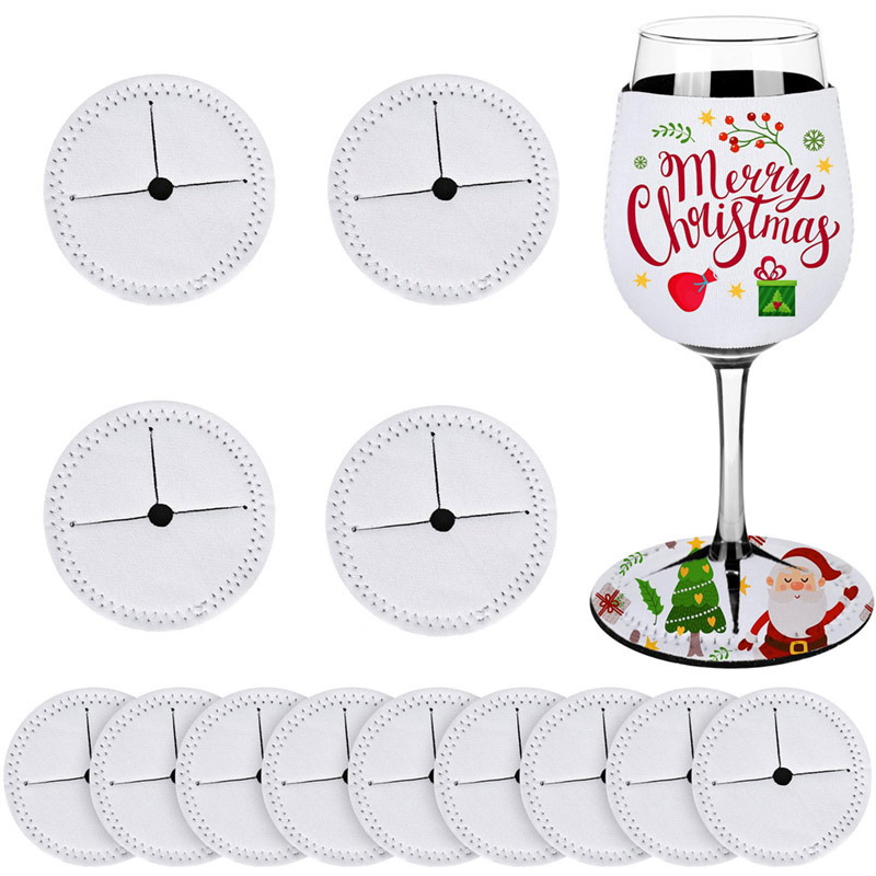 5/10Pcs Sublimation Wine Bottl - Coaster Sublimation Blank 리뷰 및 가격